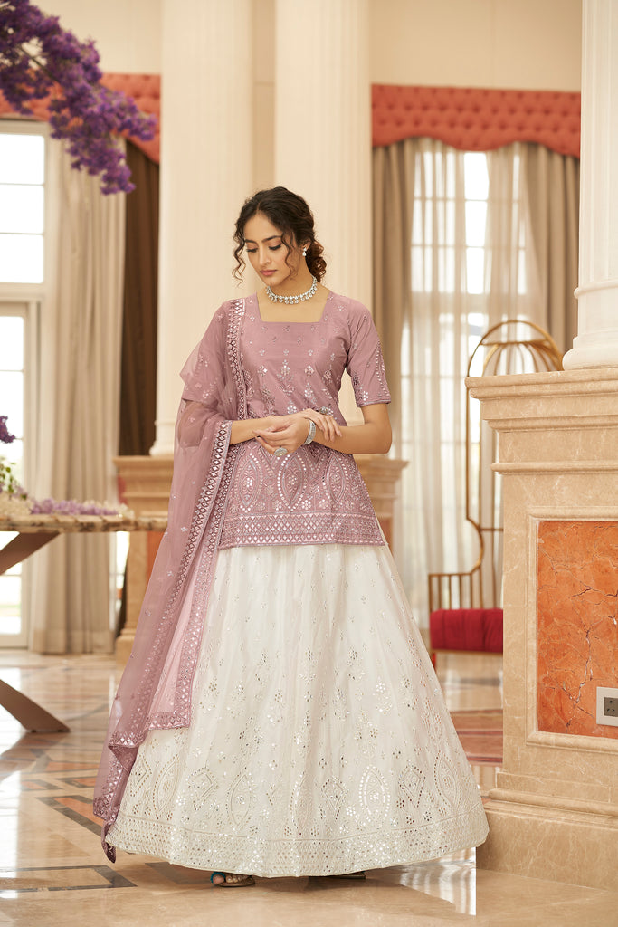 Bridal Wedding Wear Bollywood Style Lahenga Choli And Dupatta ClothsVilla