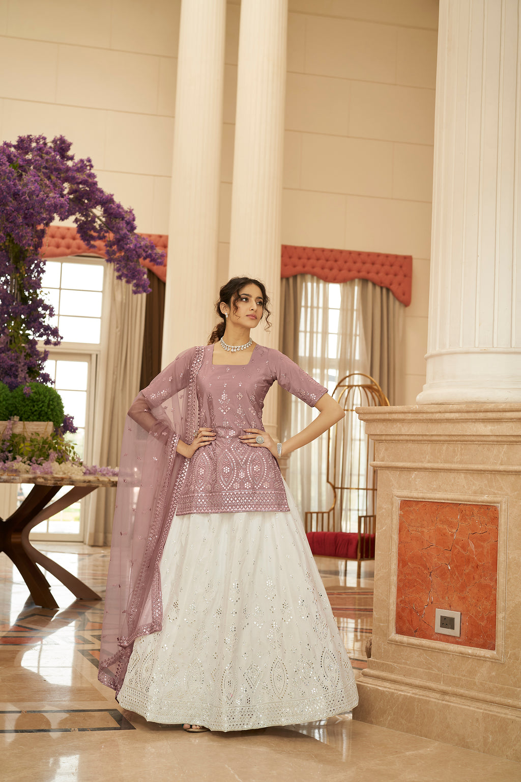 Bridal Wedding Wear Bollywood Style Lahenga Choli And Dupatta ClothsVilla
