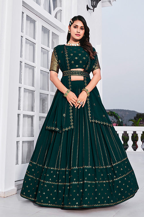 Buy Indian Latest Designer Bollywood Style Lehenga Choli Collection ClothsVilla.com Main image