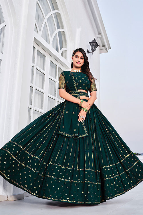 Lehenga Style Sarees - The Best Choice of a Modern Indian Bride – Lashkaraa