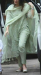 Load image into Gallery viewer, Salwar Suit in Muslin Silk and Light Green Color ClothsVilla