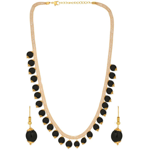 Copper Jewel Set (Black, White) ClothsVilla Main image