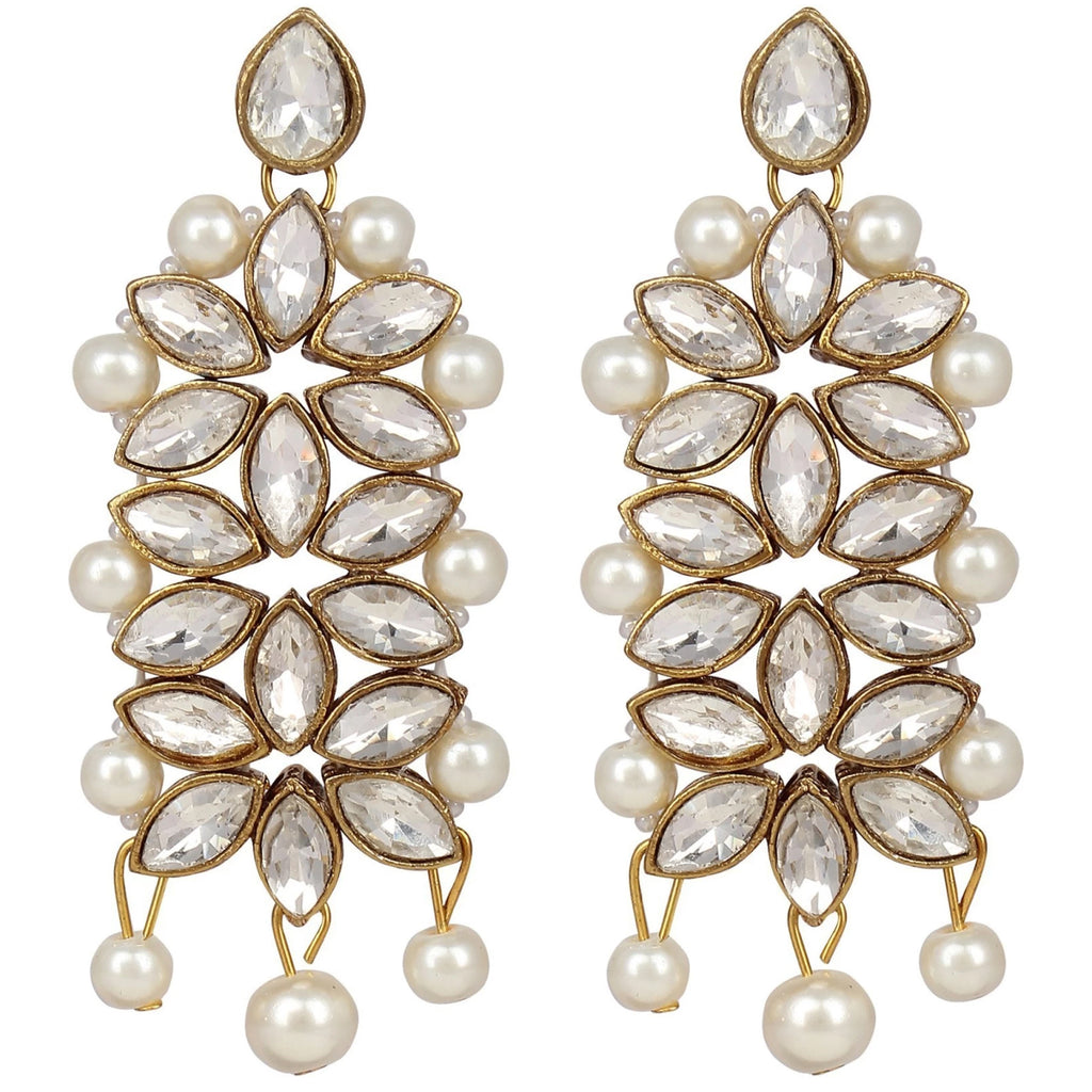 Copper Jewel Set (White) ClothsVilla