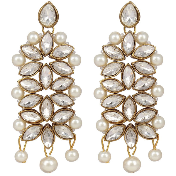 Copper Jewel Set (White) ClothsVilla