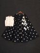 Load image into Gallery viewer, Black Embroidered Pure Cotton Co-ord Set Lehenga Choli Clothsvilla