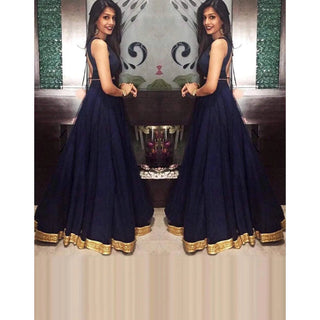 Designer Lehenga with Gold Lace and Latkan for Wedding, Casual and Party Wear ClothsVilla