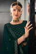 Load image into Gallery viewer, Designer Green Color Sequence Thread Work Lehenga Choli With Belt - ClothsVilla.com
