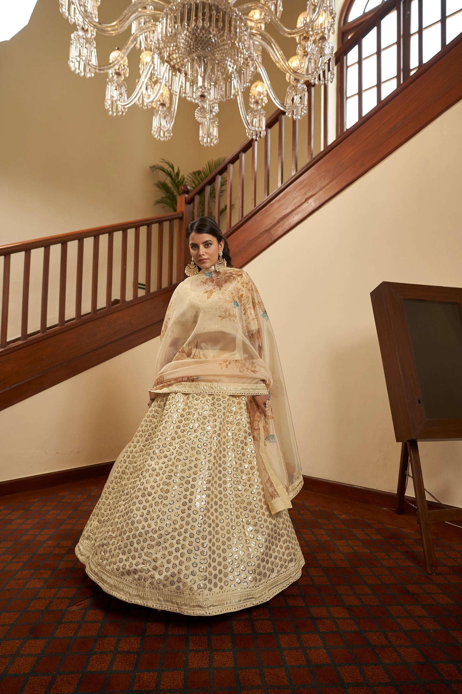 Designer Lehenga Choli For Women Bridesmaid Dresses Indian Bridal Outfit Bride Chaniya Choli Wedding Lehenga Choli Party Wear Lehenga Choli ClothsVilla