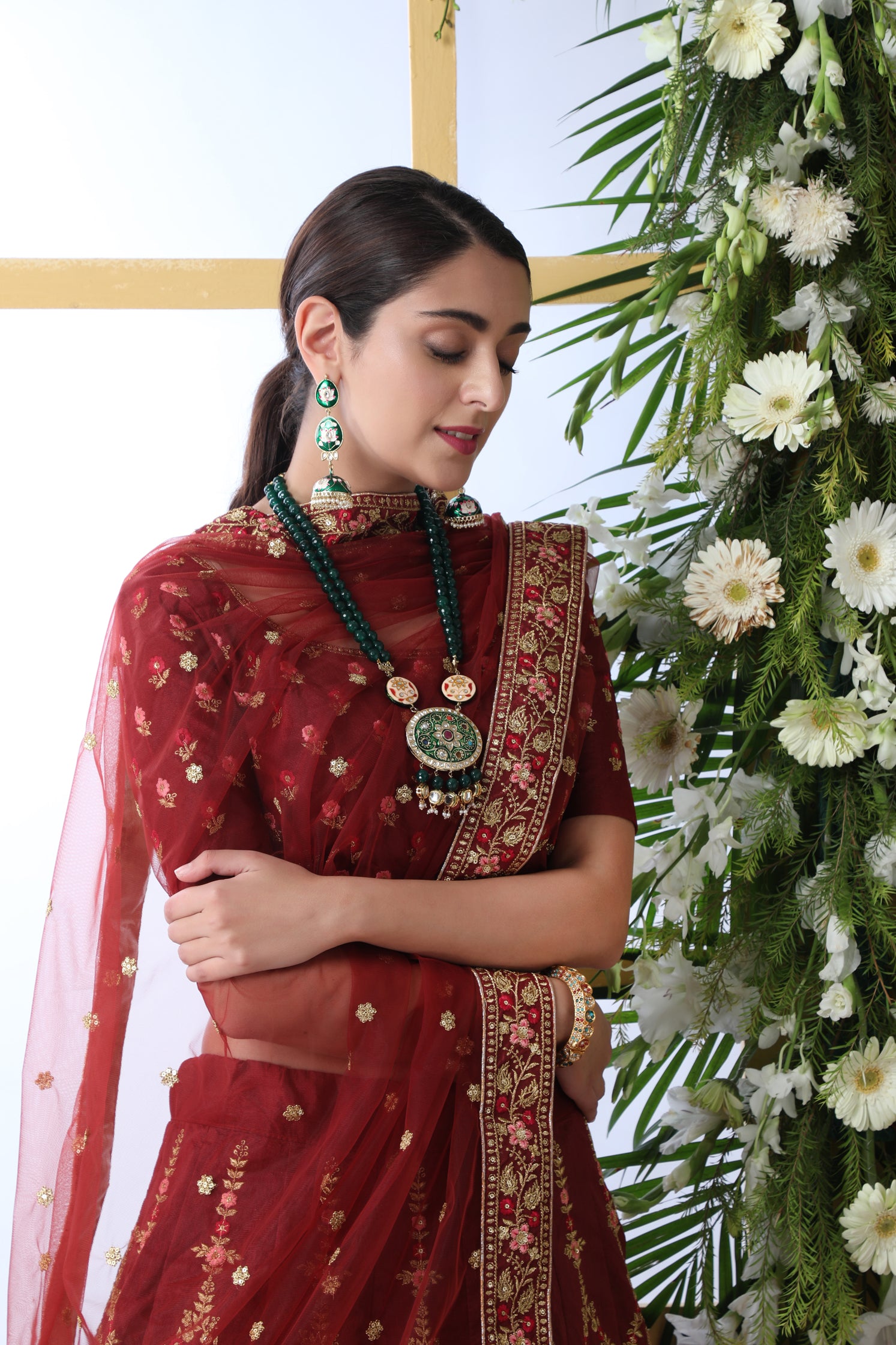 Designer Maroon Lehenga Choli For Women With Heavy Sequence Embroidery Work Wedding Wear Party Wear, Lehenga Choli ClothsVilla