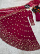 Load image into Gallery viewer, Designer Pink Color Embroidery Sequence Work Gown Clothsvilla