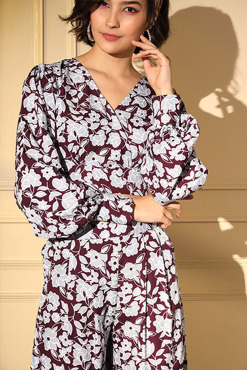 Designer Printed Western Co-Ords Set Collection in Shubhkala ClothsVilla.com