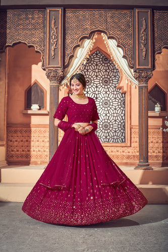Designer Lehenga Choli For Women Party Wear Bollywood Lengha Sari, Indian Wedding Wear Embroidery Custom Stitched Lehenga With Dupatta, Dress ClothsVilla