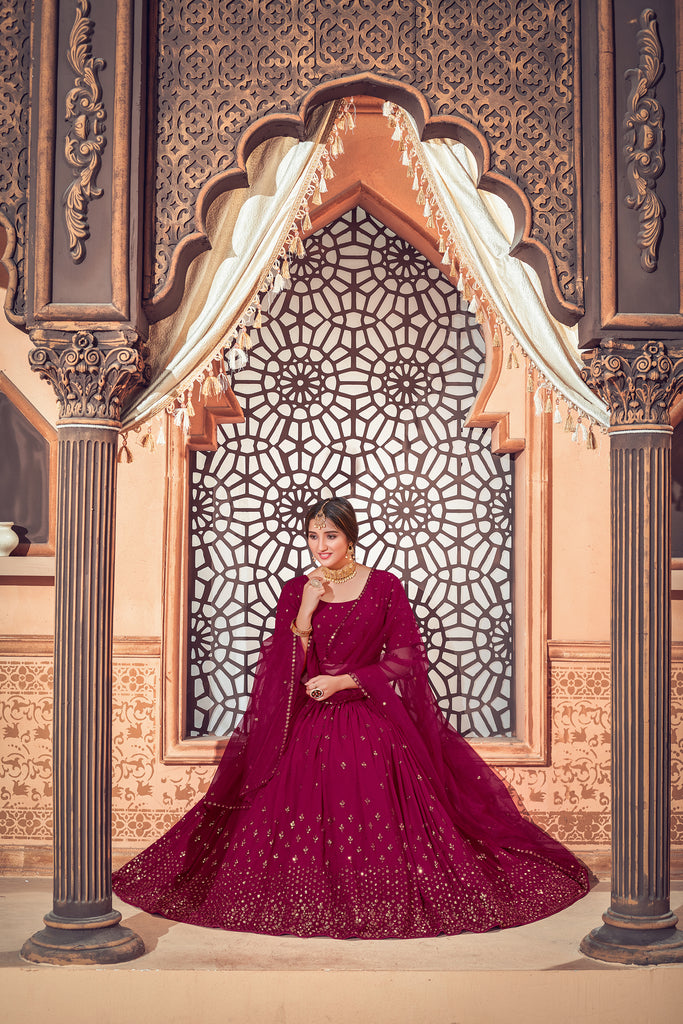 Party Wear Lehengas Choli Online | Amzi Collections USA