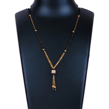 Load image into Gallery viewer, Double Layer Chain With Dimond Pendent For Women And Girls Brass Alexandrite Brass Pendant ClothsVilla