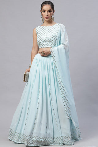Dusty Pink Vibrant Color Exclusive Designer Lehenga Choli Collection ClothsVilla.com