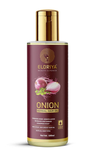ELORIYA Onion Seed Herbal Hair Oil - 100 ml ELORIYA