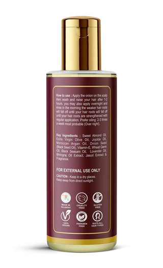 ELORIYA Onion Seed Herbal Hair Oil - 100 ml ELORIYA
