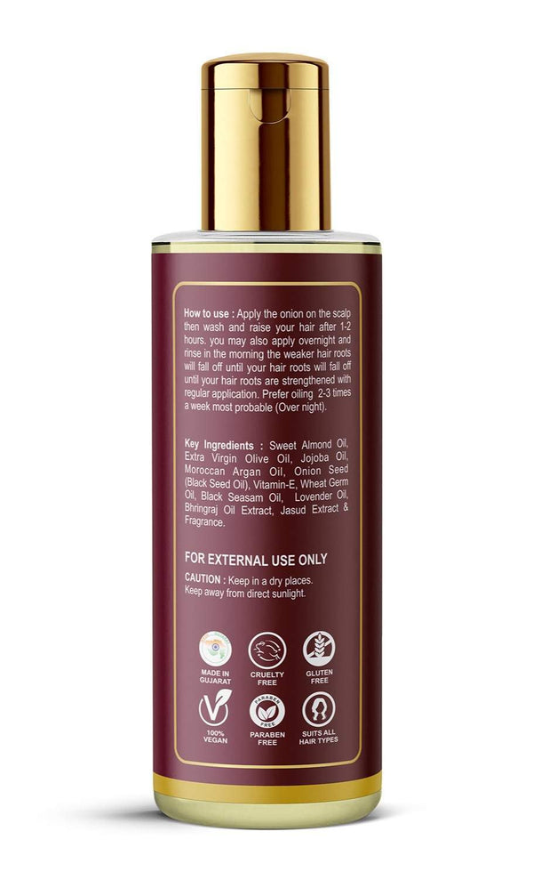 ELORIYA Onion Seed Herbal Hair Oil - 100 ml ELORIYA