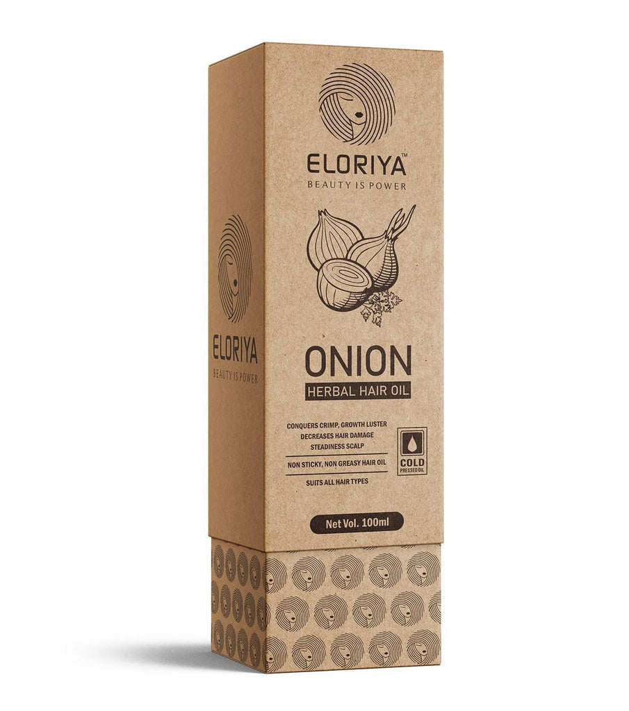 ELORIYA Onion Seed Herbal Hair Oil - 100 ml ELORIYA