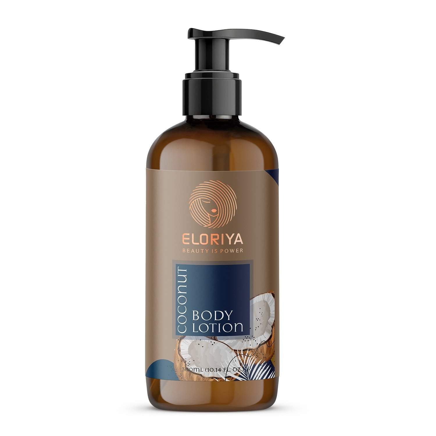 Eloriya Coconut Body Lotion with Deep Moisturizing for Smooth and Pleasant Skin 300 ml ELORIYA Main image