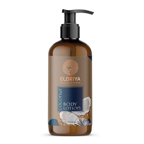 Eloriya Coconut Body Lotion with Deep Moisturizing for Smooth and Pleasant Skin 300 ml ELORIYA Main image