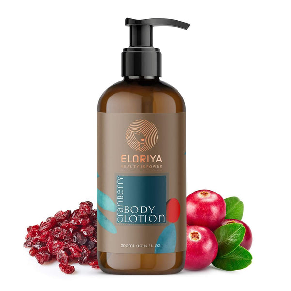 Eloriya Cranberry Body Lotion with Deep Moisturizing for Smooth and Pleasant Skin 300 ml ELORIYA