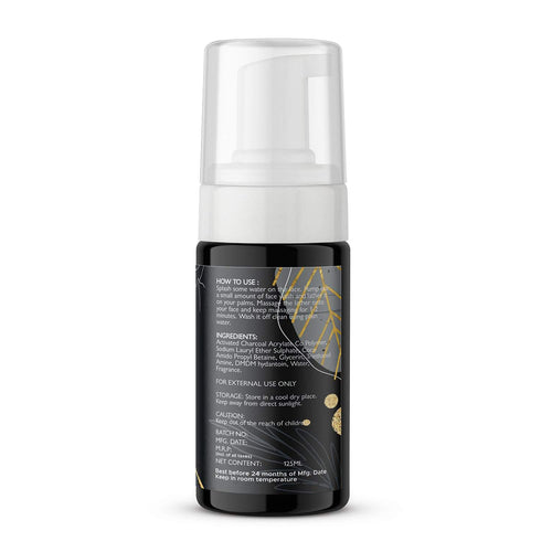 ELORIYA Activated Charcoal Foaming Facewash 125 ml ELORIYA
