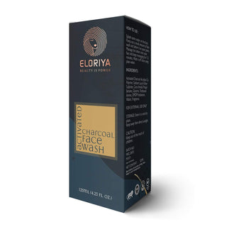 ELORIYA Activated Charcoal Foaming Facewash 125 ml ELORIYA