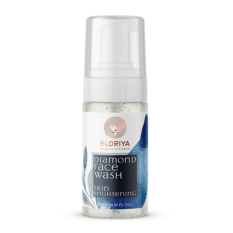 ELORIYA Diamond Foaming Facewash for Toning and Cleaning Skin Deep Cleansing Brightening and Refreshing for Men and Women 125 ml ELORIYA Main image