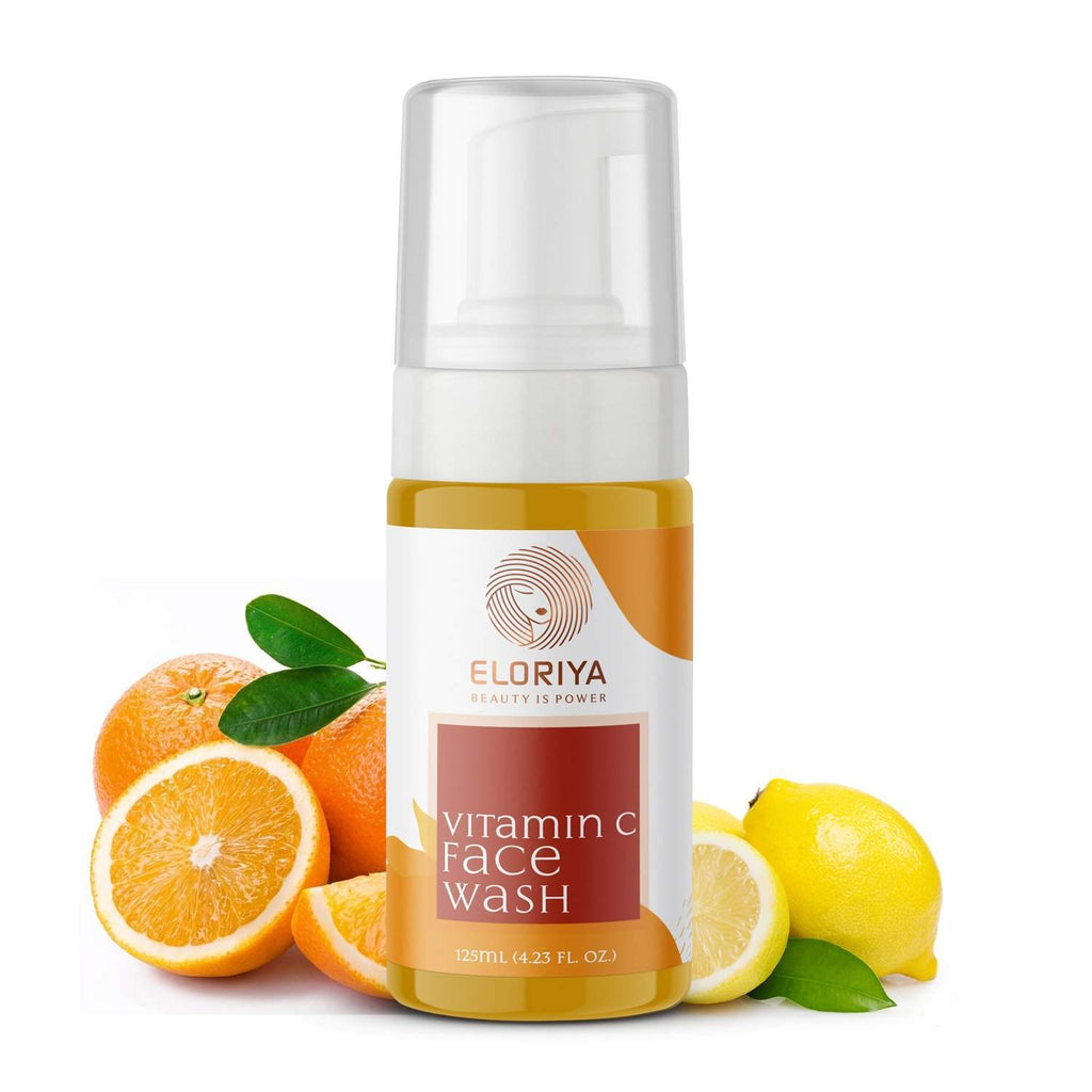 ELORIYA Vitamin C Foaming Face Wash,125 ml - For Skin Purification and Cleansing ELORIYA