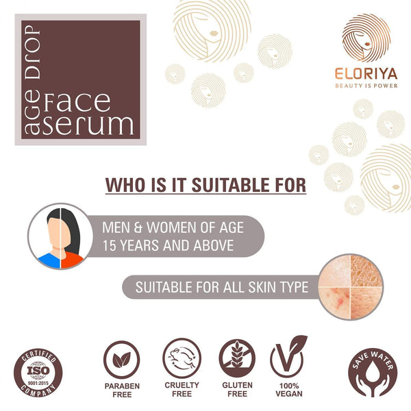 ELORIYA Age Drop Anti-Aging Face Serum, 30 ml ELORIYA