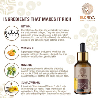 ELORIYA Retinol Face Serum 30 ml ELORIYA