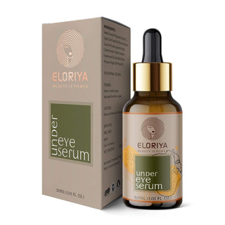 ELORIYA Under Eye Serum for Dark Circle, Acne Marks, Dark Spot, Anti-Aging, Oil Balancing, for All Skin Types, 30 Ml ELORIYA