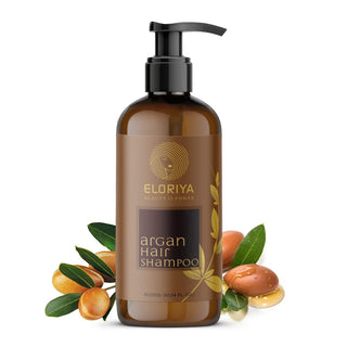 ELORIYA Argan Oil Hair Shampoo for Make Hair Softer, Stop Split Ends, Restore Shiny for Men and Women, 300 ml ELORIYA