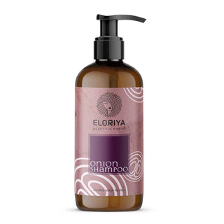 ELORIYA Onion Hair Shampoo for Hair Growth and Hair Fall Control with Onion Oil for Men and Women, 300 ml ELORIYA