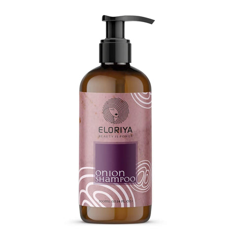 ELORIYA Onion Hair Shampoo for Hair Growth and Hair Fall Control with Onion Oil for Men and Women, 300 ml ELORIYA Main image