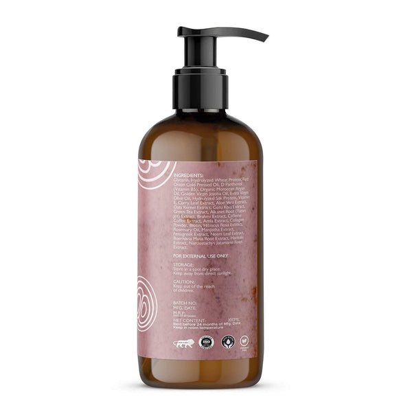ELORIYA Onion Hair Shampoo for Hair Growth and Hair Fall Control with Onion Oil for Men and Women, 300 ml ELORIYA