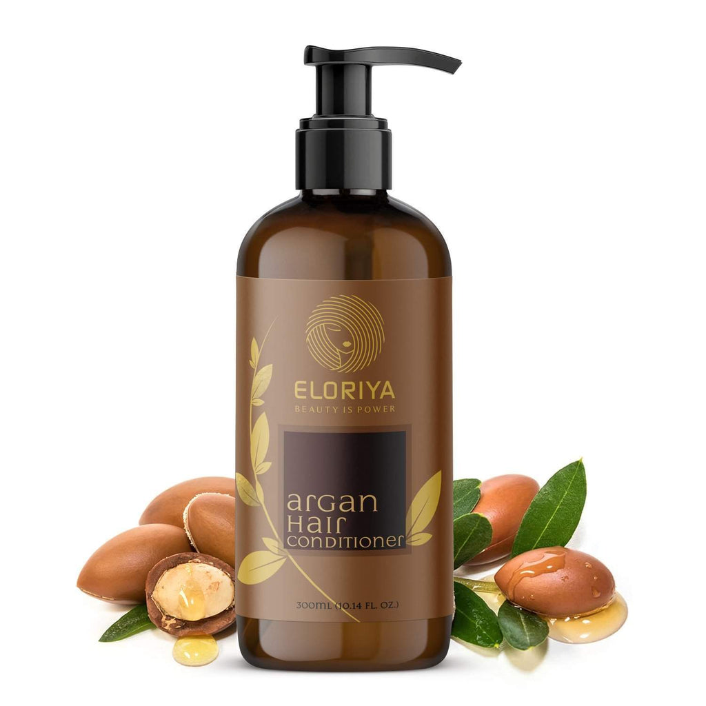 ELORIYA Argan Oil Conditioner for Make Hair Softer, Stop Split Ends, Restore Shiny for Men and Women, 300 ml ELORIYA