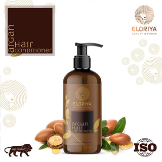 ELORIYA Argan Oil Conditioner for Make Hair Softer, Stop Split Ends, Restore Shiny for Men and Women, 300 ml ELORIYA