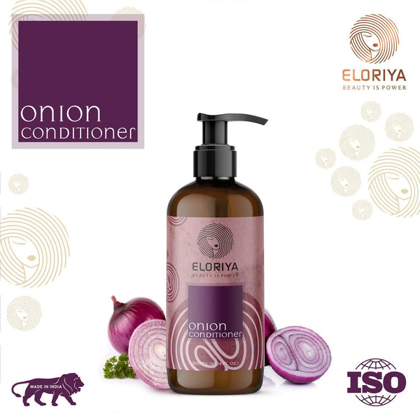 ELORIYA Onion Conditioner for Hair Growth and Hair Fall Control with Onion Oil for Men and Women, 300 ml ELORIYA