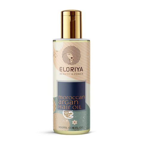 ELORIYA Moroccan Argan Hair Oil for Restores Shining and Strengthening of Hair for Men and Women, 100 Ml ELORIYA Main image