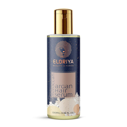 ELORIYA Moroccan Argan Hair Serum for Strong and Frizz-Free Hair, for Men and Women, 100 Ml ELORIYA