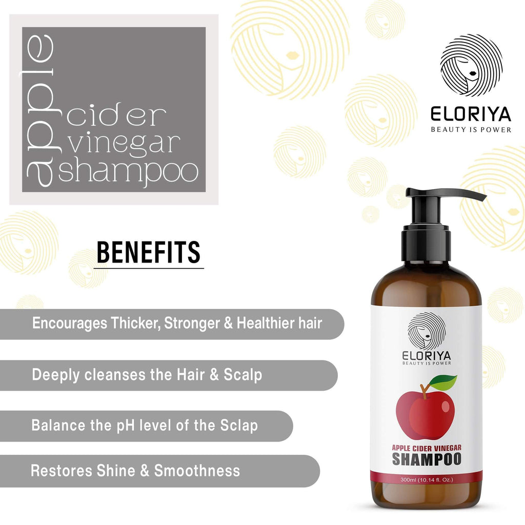 ELORIYA Apple Cider Vinegar Shampoo, 300ml ELORIYA