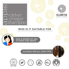 Load image into Gallery viewer, ELORIYA Apple Cider Vinegar Shampoo, 300ml ELORIYA