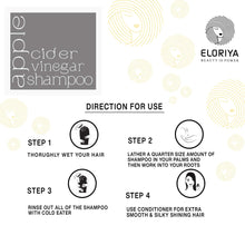 Load image into Gallery viewer, ELORIYA Apple Cider Vinegar Shampoo, 300ml ELORIYA