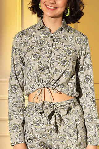 Exclusive Crepe Printed Co-Ords Set with Shots Collection ClothsVilla.com