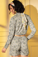 Load image into Gallery viewer, Exclusive Crepe Printed Co-Ords Set with Shots Collection ClothsVilla.com