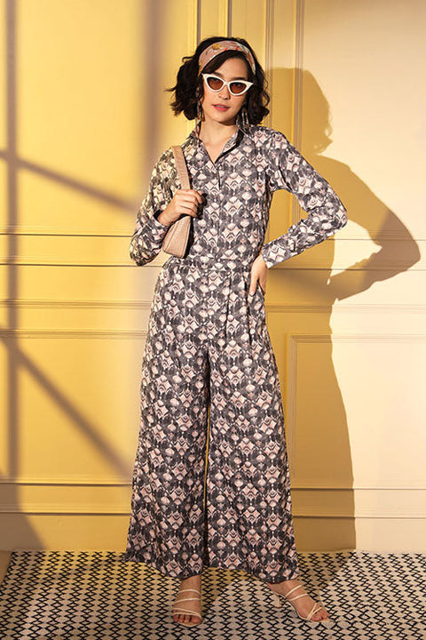Exclusive Printed Designer Western Co-Ords Set Collection ClothsVilla.com Main image