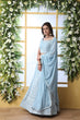 Load image into Gallery viewer, Exclusive Sky Blue Georgette Lehenga Choli - Chain Stitch And Sequence Work With Heavy Georgette Dupatta For Women ClothsVilla