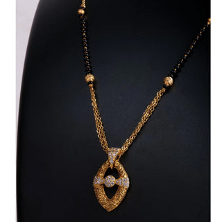 Fancy Gold Mangalsutra Brass Mangalsutra ClothsVilla